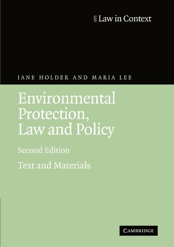 Environmental Protection, Law and Policy