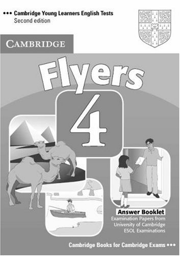 Cambridge Flyers 4 Answer Booklet