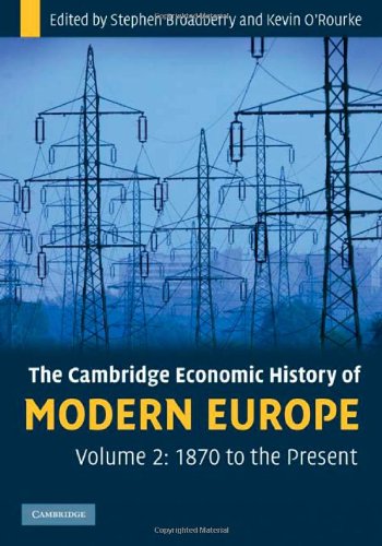 The Cambridge Economic History of Modern Europe - volume 2