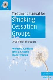 Treatment Manual for Smoking Cessation Groups: A Guide for Therapists