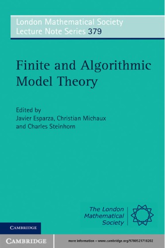 Finite and Algorithmic Model Theory