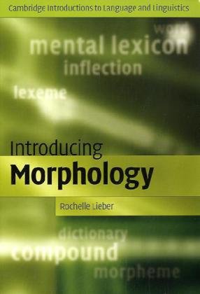 Introducing Morphology