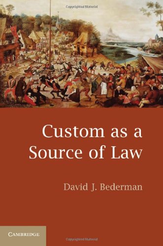 Custom as a Source of Law