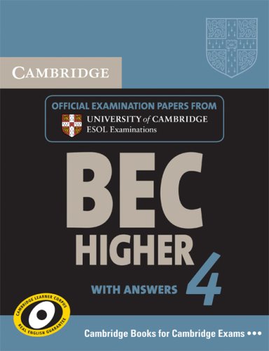 Cambridge Bec 4 Higher with Answers