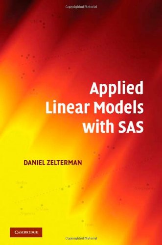 Applied Linear Models with SAS