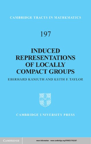 Induced Representations of Locally Compact Groups