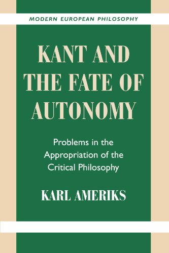 Kant and the Fate of Autonomy