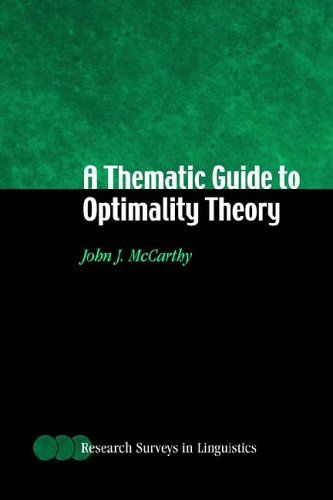 A Thematic Guide to Optimality Theory