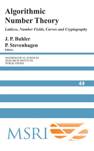 Algorithmic Number Theory