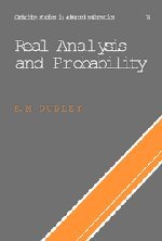 Real Analysis and Probability