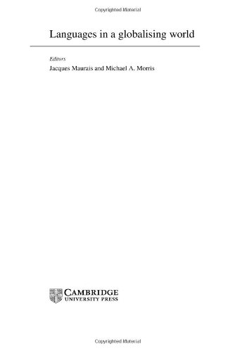 Languages in a Globalising World