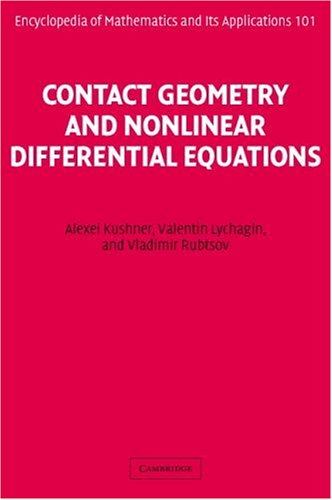 Contact Geometry and Non-Linear Differential Equations