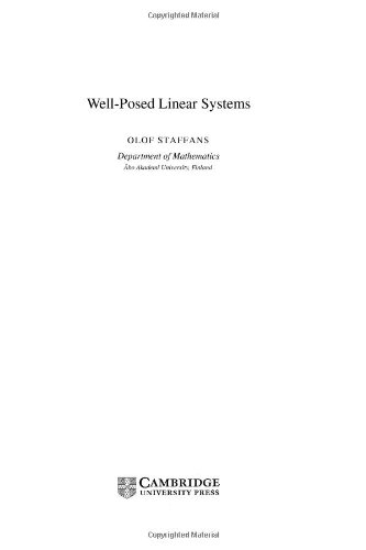 Well-Posed Linear Systems
