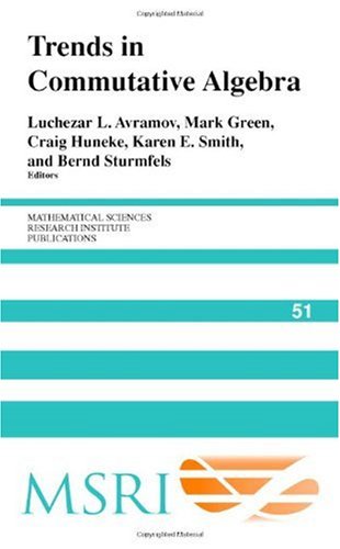 Trends in Commutative Algebra