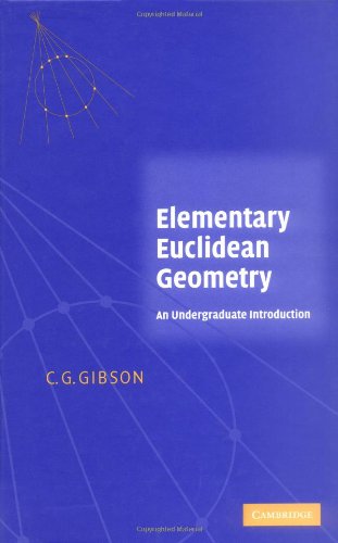 Elementary Euclidean Geometry