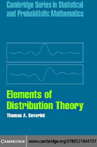 Elements of Distribution Theory