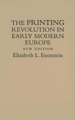 The Printing Revolution in Early Modern Europe