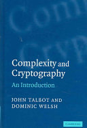 Complexity and Cryptography