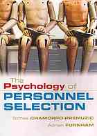 The Psychology of Personnel Selection