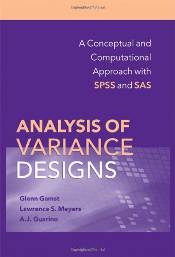 Analysis of Variance Designs