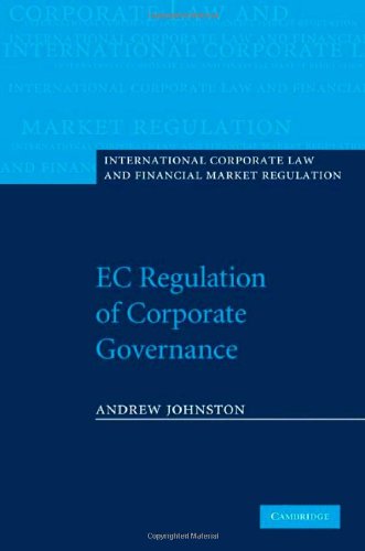 EC Regulation of Corporate Governance