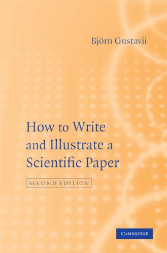 How to Write and Illustrate Scientific Papers