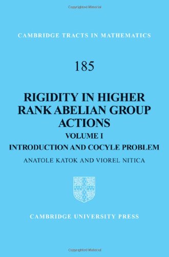 Rigidity in Higher Rank Abelian Group Actions, Volume 1