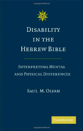 Disability in the Hebrew Bible