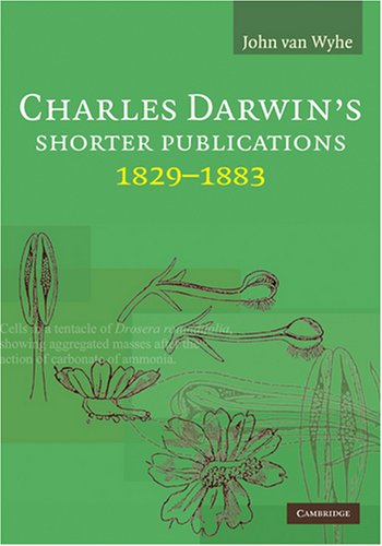 Shorter Publications, 1829-1883