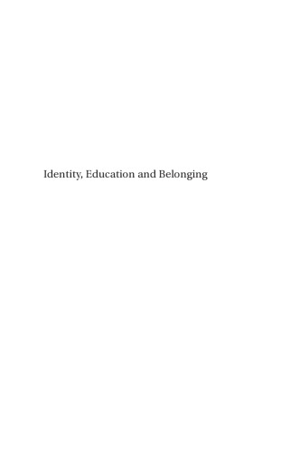 ISS 2 Identity, Education And Belonging : Arab and Muslim Youth in Contemporary Australia.