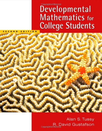 Developmental Mathematics for College Students [With CDROM]