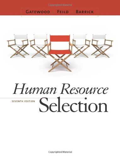 Human Resource Selection