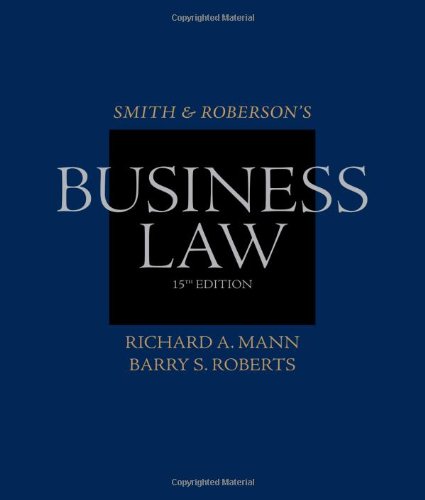 Smith and Roberson's Business Law