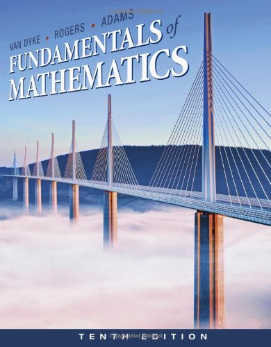 Fundamentals of Mathematics