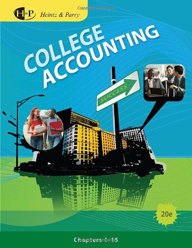 College Accounting, Chapters 1-15
