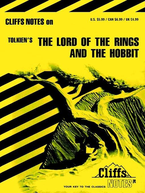 CliffsNotes on Tolkien's The Lord of the Rings & The Hobbit