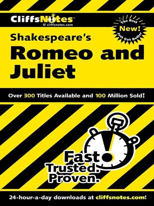 CliffsNotes on Shakespeare's Romeo and Juliet