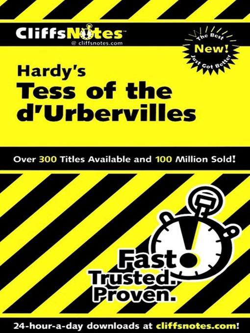 CliffsNotes on Hardy's Tess of the d'Urbervilles