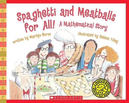 Library Book: Spaghetti &amp; Meatballs for All! A Math Story (Rise and Shine)