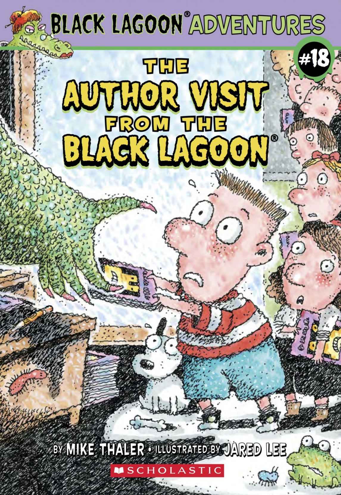 The Author Visit from the Black Lagoon