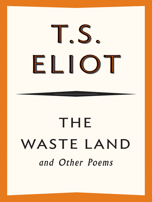 The Waste Land and Other Poems