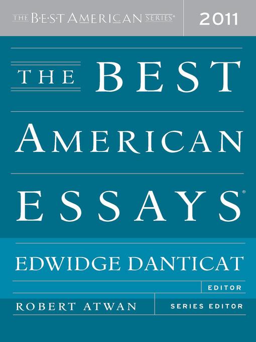 The Best American Essays 2011