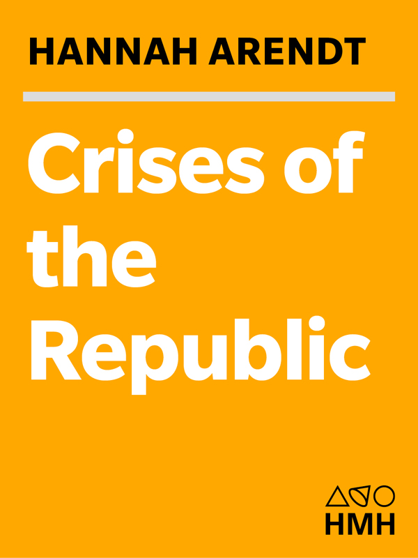 Crises of the Republic