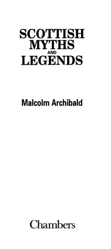 Scottish Myths And Legends