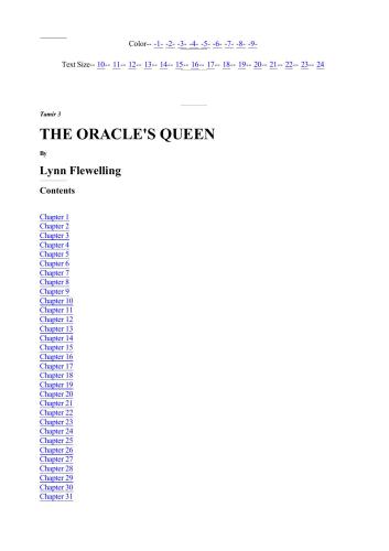 The Oracle's Queen