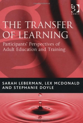 The Transfer Of Learning Participants' Perspectives Of Adult Education And Training