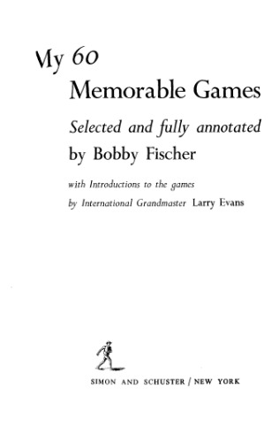 My 60 Memorable Games