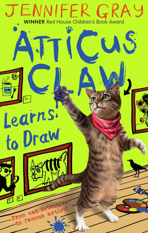 Atticus Claw Learns to Draw