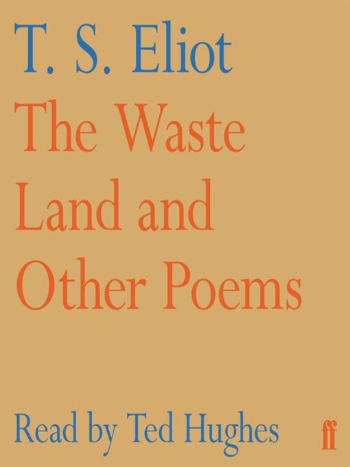 The Waste Land and Other Poems