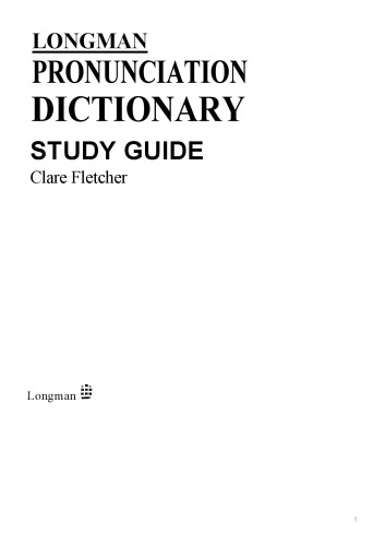 Longman Pronunciation Dictionary